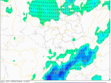 Spain Rainfall Map Weather