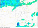 Spain Rainfall Map Weather