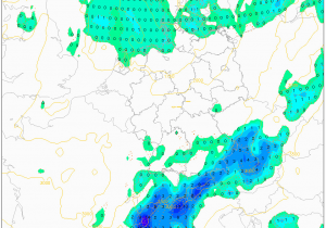 Spain Rainfall Map Weather