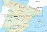 Spain River Map List Of Rivers Of Spain Wikipedia Site About Maps Of Cities Of the