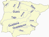 Spain River Map List Of Rivers Of Spain Wikipedia Site About Maps Of Cities Of the