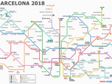 Spain Subway Map Subway Map Barcelona Map north East