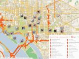 Spain tourist attractions Map Washington D C tourist Map In Pdf Sygic Travel