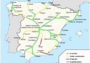 Spain Train Route Map 48 Best Map Of Spain Images In 2019 Map Of Spain Spain Map