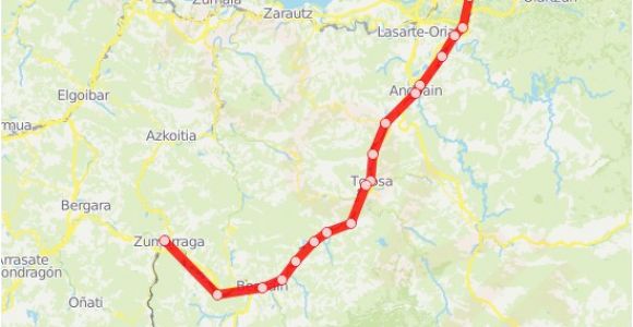 Spain Trains Map C1 Route Time Schedules Stops Maps San Sebastian Donostia