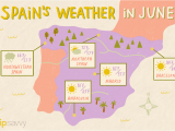 Spain Weather forecast Map June In Spain Weather and event Guide