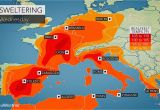 Spain Weather forecast Map Valencia Weather Accuweather forecast for Vc