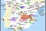 Spain Wine Region Map Spanish Wine Regions Map WordPress Com Espana and