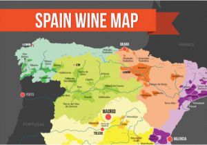 Spain Wine Regions Map Simple Rub for Grill Roasted Rabbit