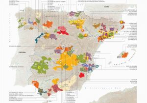 Spain Wine Regions Map Spain S Wine 101