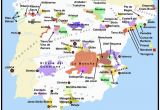 Spain Wine Regions Map Spanish Wine Regions Map WordPress Com Espana and Portugal