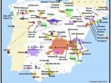 Spain Wine Regions Map Spanish Wine Regions Map WordPress Com Espana and Portugal