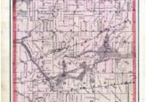 Spring Arbor Michigan Map Jackson County 1874 Michigan Historical atlas