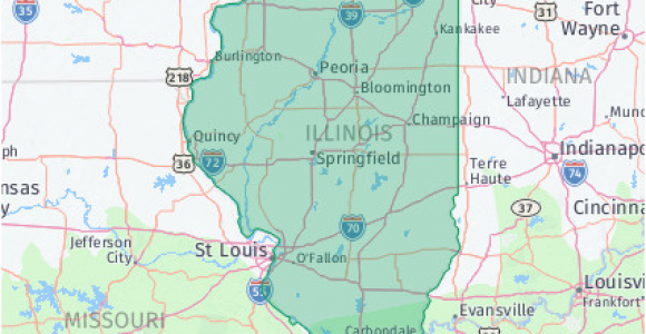 Springfield oregon Zip Code Map Listing Of All Zip Codes In the State Of Illinois