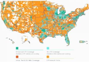 Sprint California Coverage Map Verizon Prepaid Coverage Map Elegant att Vs Verizon Vs California