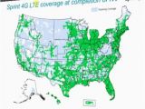 Sprint Coverage Map In Texas Sprint Cell Phone Coverage Map Cell tower Location Maps for Each