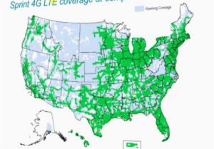 Sprint Coverage Map In Texas Sprint Cell Phone Coverage Map Cell tower Location Maps for Each