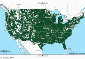 Sprint Coverage Map In Texas Sprint Cell Phone Coverage Map Cell tower Location Maps for Each