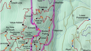 Squamish Canada Map Trailmapps Squamish