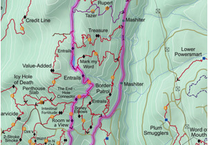 Squamish Canada Map Trailmapps Squamish