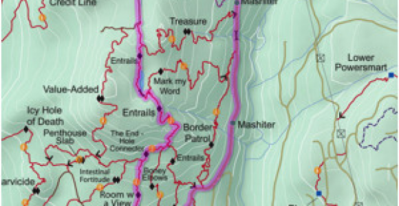 Squamish Canada Map Trailmapps Squamish