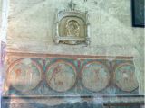 St Emilion France Map Wall Relief and original Wall Paintings In Eglise Collegiale De