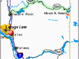 St Helens oregon Map Location and Directions to Mount St Helens National Volcanic Monument