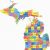 St Ignace Michigan Map Michigan Map with Counties Big Michigan Love Michigan Map Guns