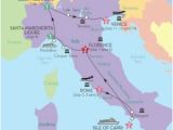 St Margherita Italy Map Treasures Of Italy Fox World Travel