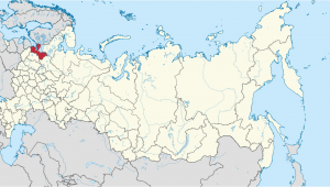 St Petersburg Europe Map Oblast Leningrad Wikipedia