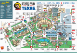 State Fair Of Texas Map Map Of Texas State Fair Business Ideas 2013