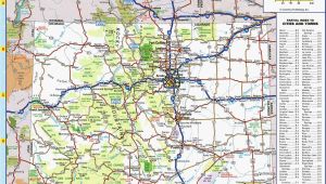 State Of Colorado Road Map United States Map Denver Colorado Inspirationa Colorado County Map