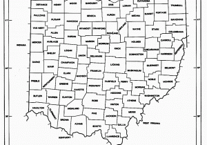 State Of Ohio Counties Map U S County Outline Maps Perry Castaa Eda Map Collection Ut
