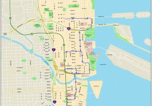 Street Map Of Downtown Columbus Ohio Miami Downtown Map