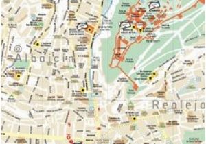 Street Map Of Granada Spain Leaflets and Maps Of Granada Turismo De Granada