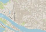 Street Map Of Medford oregon Vancouver Washington Us City Street Map Stock Vector Art More