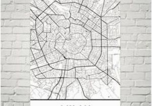 Street Map Of Milan Italy 9 Best Milan Map Images Milan Map Cartography Drawings