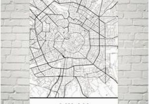 Street Map Of Milan Italy 9 Best Milan Map Images Milan Map Cartography Drawings