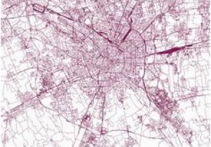 Street Map Of Milan Italy 9 Best Milan Map Images Milan Map Cartography Drawings