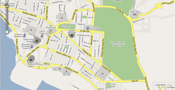 Street Map Of Port Of Spain Trinidad Https Www Ttcs Tt Osswin Poster 1 Draft 2007 07 30t13 26