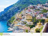 Street Map Of Positano Italy Positano Italy Stock Photo Image Of Naples Amalfi 115816406