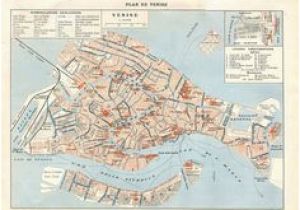 Street Map Venice Italy 264 Best City Maps Images City Maps Antique Maps Deutsch