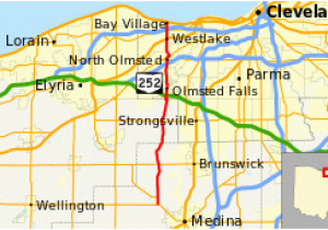 Strongsville Ohio Map Ohio State Route 252 Wikivisually