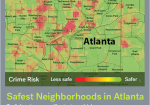 Suburbs Of atlanta Georgia Map the Safest Neighborhoods In atlanta