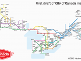 Subway Map toronto Canada A Closer Look at the City Of Canada Transit Map Spacing National