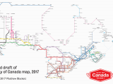 Subway Map toronto Canada A Closer Look at the City Of Canada Transit Map Spacing National