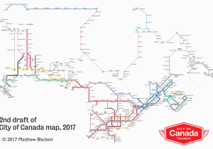 Subway Map toronto Canada A Closer Look at the City Of Canada Transit Map Spacing National