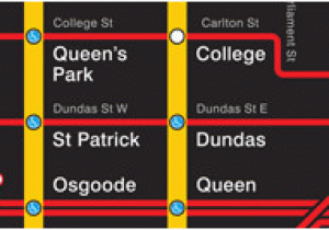 Subway Map toronto Canada Ttc Maps