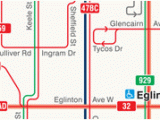 Subway Map toronto Canada Ttc Maps