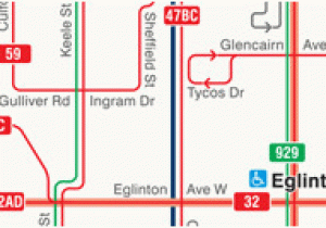 Subway Map toronto Canada Ttc Maps